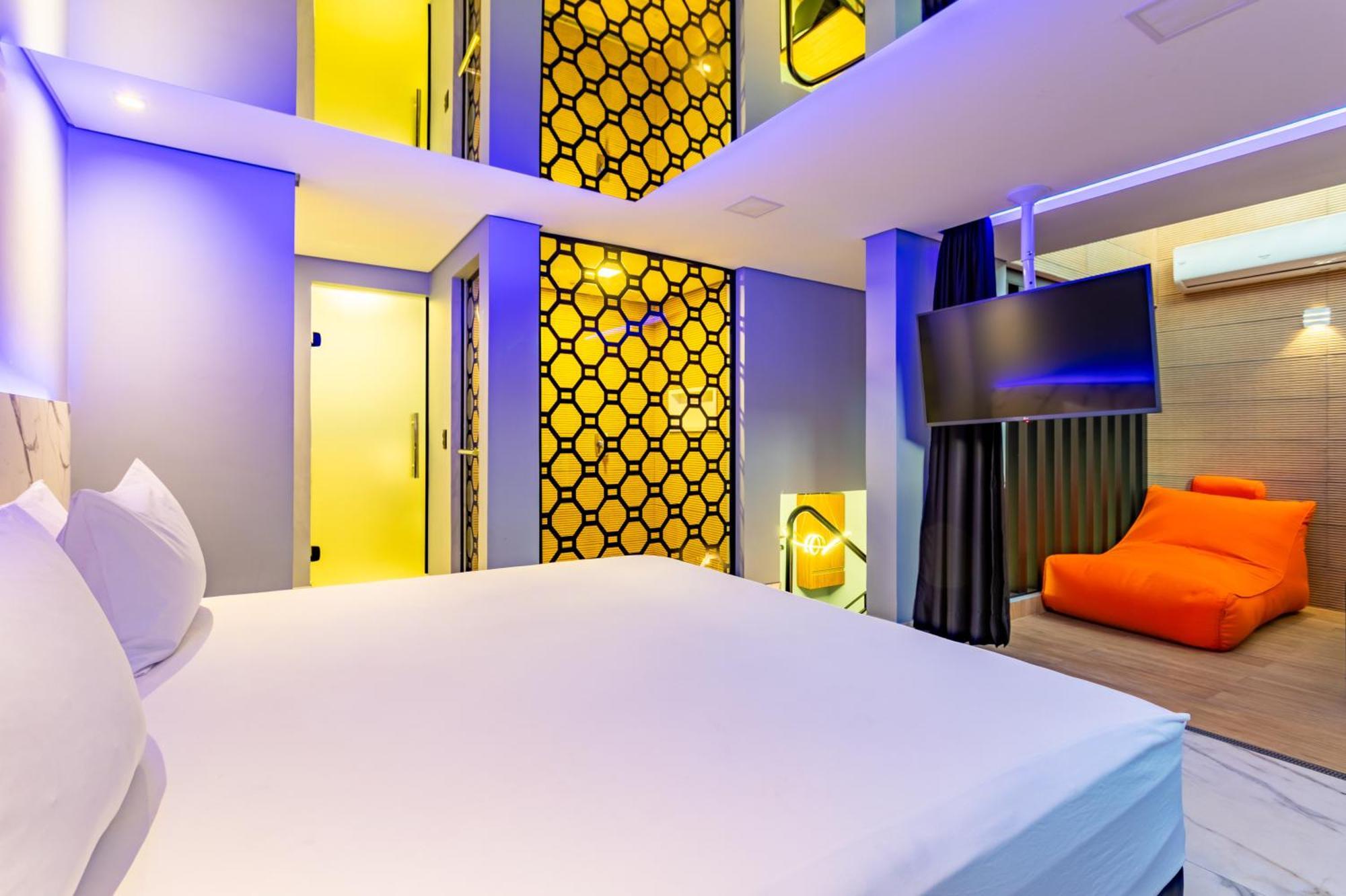 Drops Motel Brasilia Нуклео-Бандейранти Экстерьер фото